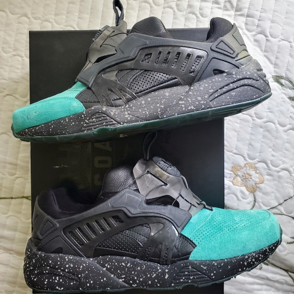 Pristine Condition! Ronnie Fieg x KITH COA Puma Disc OG Atlantis sz9 - Picture 3 of 7